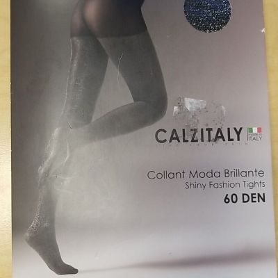 CALZITALY Made In Italy Collant Moda Brillante Shiny Fashion Tights 60 DEN S/M